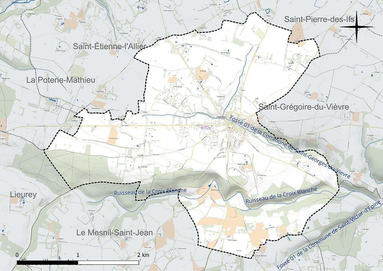 Château de Launay à Saint-Georges-du-Vièvre